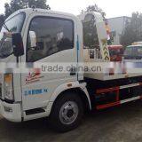 NEW PRODUCT Medium Sized Vehicle HOWO Flatbed Tow Truck thumbnail-4