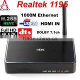 Realtek RTD1195 4k Player Support 1000M Ethernet