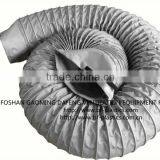 Grey Heat Resistant Flex Air Heater Duct thumbnail-1