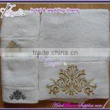 Embroidered Hotel Face Towels, Hotel Hand Towels With Embroidered Logo for Hotels, Spas, Motels thumbnail-1