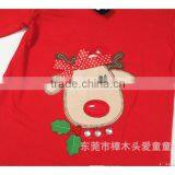Kids Holiday Clothing Set Baby Girls Ruffle Pant Outfit Baby Girls Christmas Cotton Autumn Clothes Set for Christmas TR-CA16 thumbnail-4
