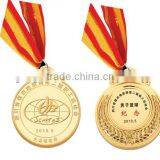 Sport Gold Medallion Basketball Custom Neck Metal Medal of Honor