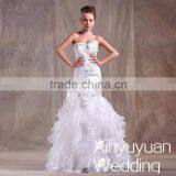 Xinyuyuan Real Sample Sexy White Suzhou Wedding Dress CYW-013 Buying Wedding Dress From China thumbnail-1
