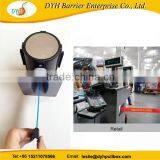 Stainless Steel Wall Mounted Retractable Barrier Used in Supermarket Exit thumbnail-1
