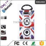 BBQ KBQ-602 1200mAh Zebra10W Wood Body USB SD MMC Card and Radio Bluetooth Furniture Speakers thumbnail-3