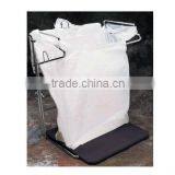 Plastic Disposable Bags, White, Case of 1000 thumbnail-1