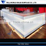 TW Acrylic Nightclub Bar Furniture LED Modern Bar Counter Design thumbnail-2