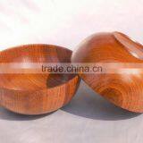 2015 FSC&SA8000 wholesale popular wooden bowl