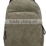 China canvas travel hiking backpack