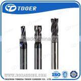 China Solid Carbide End Mill For Hardened Steel