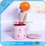 Durable PVC Foldable Ottoman Storage thumbnail-1