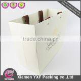 PP Webbing Handle Bags Colored Kraft White Reinforce Paper Print Bag thumbnail-5