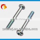 Pan Head Hex Slot Half Teeth Machine Screw