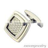 Square Custom Modern Scales Pattern Stainless Steel Cufflinks For Men