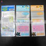 Self Seal Plastic Color Printed Bopp Bag With Header Card and Hanging Hole