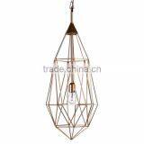 05.4 Bowls Glass Chandelier Crystal Stones Bird Cage thumbnail-3