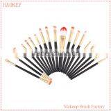 TOP Quality Professional 20 PCS Cosmetic Facial Make up Brush Kit Wool Makeup Brushes Tools Set thumbnail-5