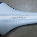 hot sale high quality wholesale price durable fashionable white comfortable leather MTB saddles bicycle parts