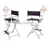 CE Certificate Aluminum Director Chair Black Makeup Chair thumbnail-4
