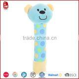 Cute Baby Toys for Promotion Gifts Soft Plush Stuffed Animal Design Baby Rattle Baby Toy thumbnail-3