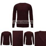 V Collar Long Sleeve Sweater for Boys,sweater Knitting Machine Price thumbnail-1