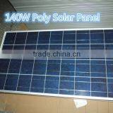 Chinese Best 12V 24V 36V 130W 135W 140W 145W Polycrystalline Solar Panel/PV Module thumbnail-1
