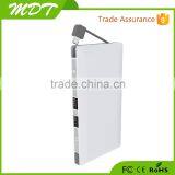 2015 Innovative QC2.0 Built-in Cable Real Capacity 10000mah Portable Power Bank of New Inventions thumbnail-2