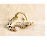 New Simple Gold Ring Designs Ladies Finger Ring thumbnail-4