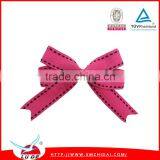New Design Saddle Stitching Grosgrain Ribbon Bows