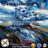 High Quality Cheap Velvet Print Embossing Fabric