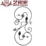 Wrought Iron Gate Parts Cast Iron Elements thumbnail-3