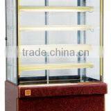Vertical Four Sides Glass Display Patisserie Showcase(CE Approved)