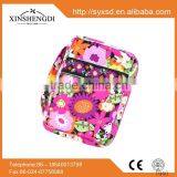 100% Cotton Quilted Middle Book Cover,red Floral Bible Cover thumbnail-1