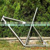 Xacd Made Titanium MTB Bike Frame With Handing Brush Finished thumbnail-1