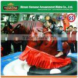 Coin fun games electric mechanical bull fight amusement rides for sale