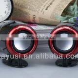 High Gloss Surface 2.0 CH USB Mini Computer Speaker For Laptop, 5W*2 thumbnail-2