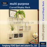 CRD16052 Exquisite Carved Wall of Shelves for Christmas Gift for Home Decoration
