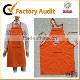 Polyester Orange Cheap Bulk Aprons