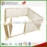 Stock Baby Playpen Baby Kids Wooden Playpen thumbnail-1