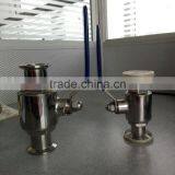 Hot Sale 3 Inch Stainless Steel 304 Food Grade Sanitary Ball Valve thumbnail-2