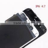 for Iphone 6 Glass With Frame Close to Original Green Film Glass With Logo Higher Frame thumbnail-3