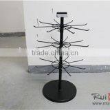 Jewelry Display Stand Rotating Revolving 3 Tier Metal Earring Display Stand thumbnail-4