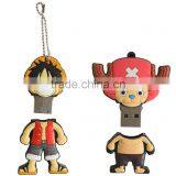 One Piece Pvc Cartoon Mini Usb Flash Drive Shell thumbnail-2