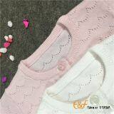 Pointelle Weave Hemline Sweater for Girls thumbnail-3