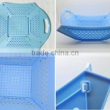 fashion China style foldable plastic fruit basket