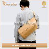 Fashion Washable Karft Paper Bag Single Cross Body Shoulder Bag For Men thumbnail-2