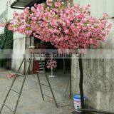 SJ1501035 Artificial Pink Flowers Cherry Blossom for Indoor Decoration thumbnail-2