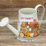 2015 Paper Decal Metal Autumn Watering Can Made in China thumbnail-1