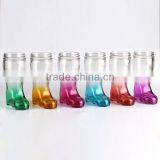 Colorful Hot Selling Boots Shape Glass Jar,juice Jar thumbnail-5
