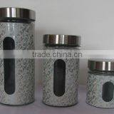 4pieces Color Metal Coated Hot Sales Storage Jar thumbnail-4
